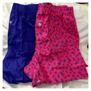 2 IN A PACK PSYCHO BUNNY WOVEN BOXERS
